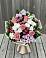 Букет цветов из: Альстромерии, Гвоздики, Розы и Хризантемы в Новотроицкой