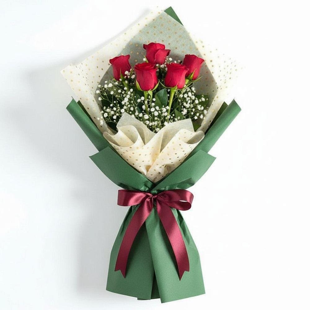 Букет цветов из: Розы в Новотроицкой