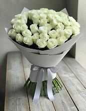 Букет 35 Белых роз в Новотроицкой