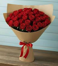 Букет Красные розы Милано в Новотроицкой