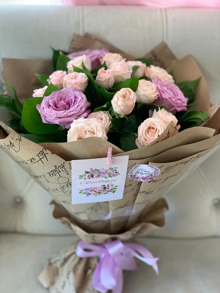 Букет цветов из: Розы в Новотроицкой