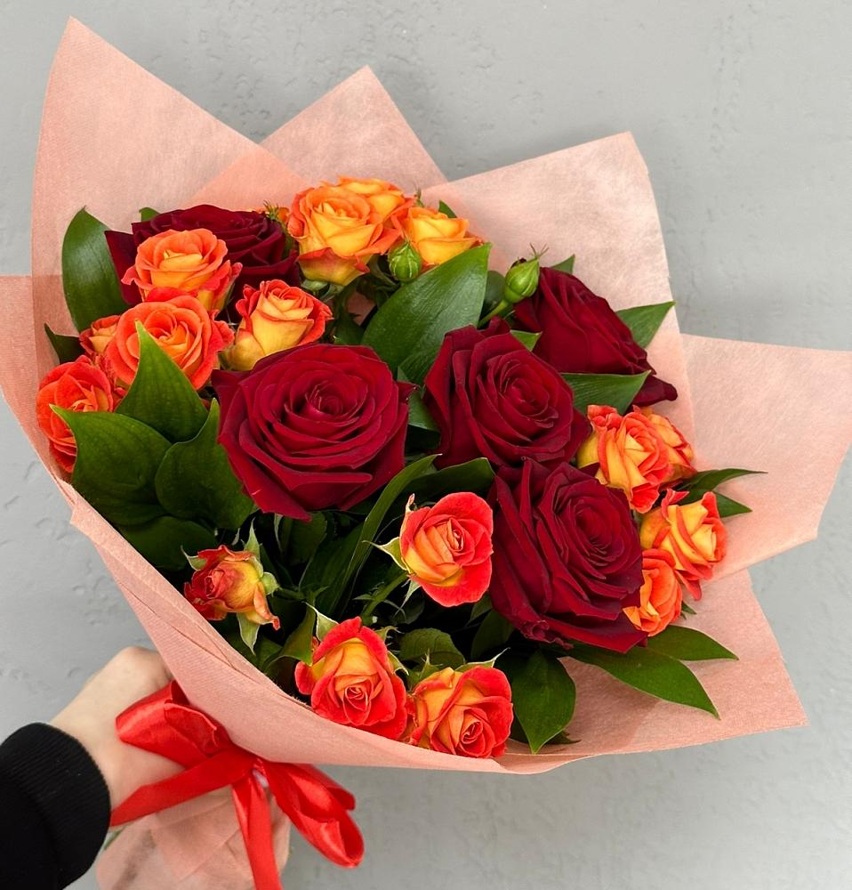 Букет Любовь и восторг в Новотроицкой