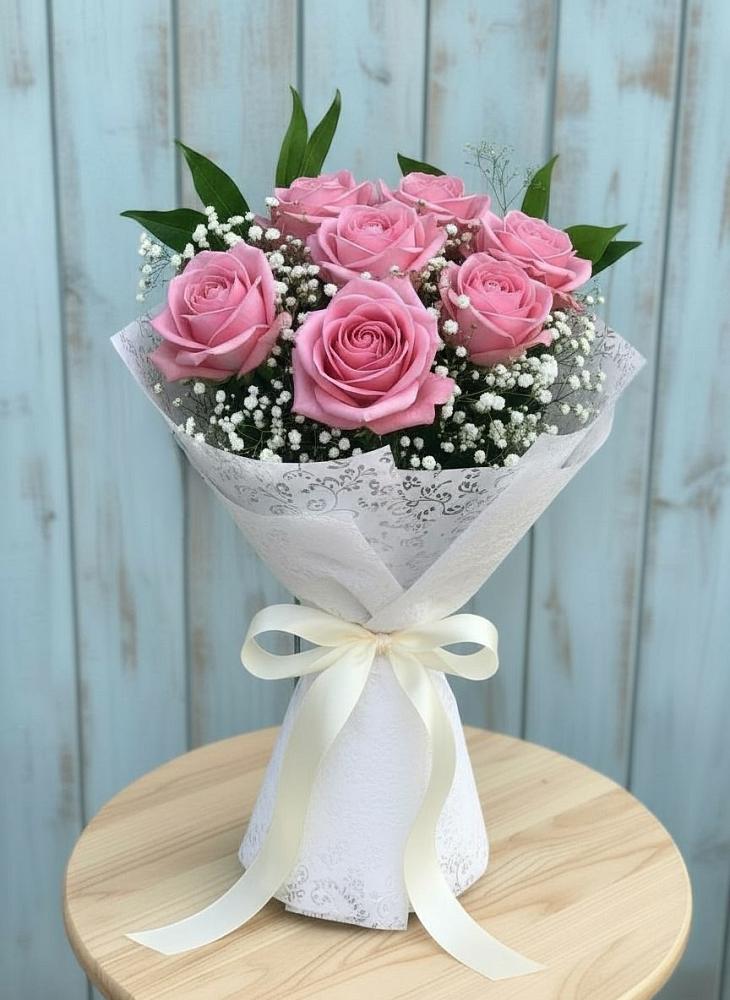 Букет цветов из: Розы в Новотроицкой