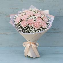 Букет цветов из:  Гвоздики в Новотроицкой