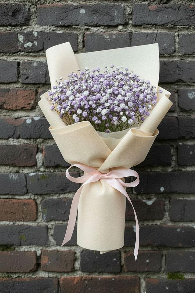 Букет цветов из: Гипсофила в Новотроицкой