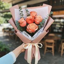 Букет цветов из:  Розы #REPLACE_PRED# Новотроицкой