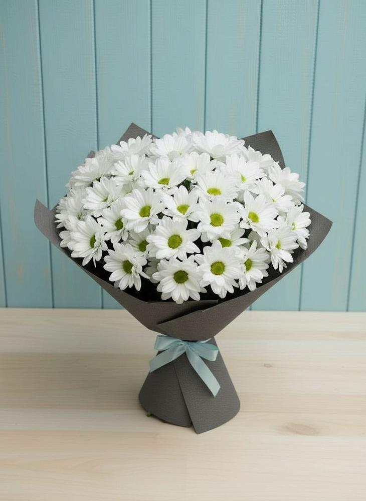 Букет цветов из: Хризантемы в Новотроицкой