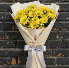 Букет цветов из:  Хризантемы #REPLACE_PRED# Новотроицкой