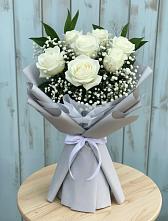 Букет цветов из:  Розы в Новотроицкой