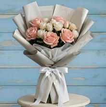 Букет цветов из:  Розы #REPLACE_PRED# Новотроицкой