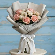 Букет цветов из:  Розы в Новотроицкой