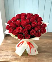 Букет 29 Красных роз в Новотроицкой