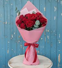 Букет цветов из:  Розы в Новотроицкой