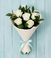 Букет цветов из:  Розы #REPLACE_PRED# Новотроицкой