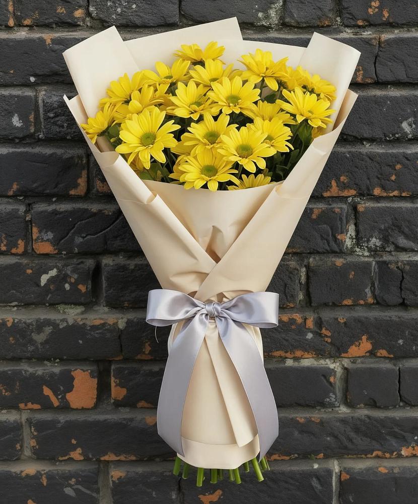 Букет цветов из: Хризантемы в Новотроицкой
