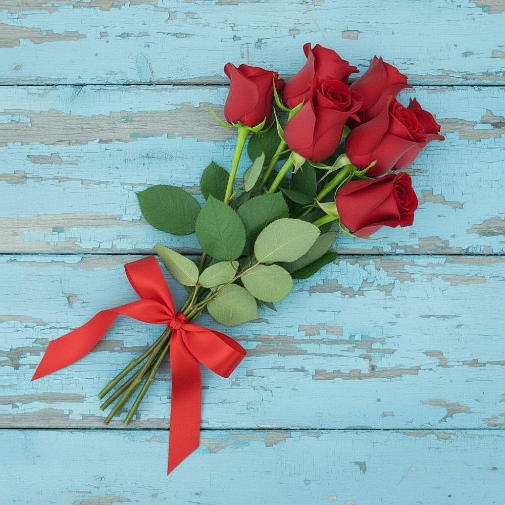 Букет Красные розы в Новотроицкой