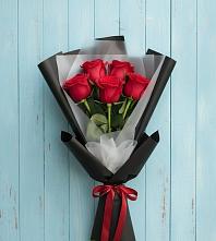 Букет цветов из:  Розы в Новотроицкой