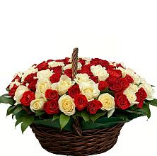 Премиум букет из: Розы #REPLACE_PRED# Новотроицкой