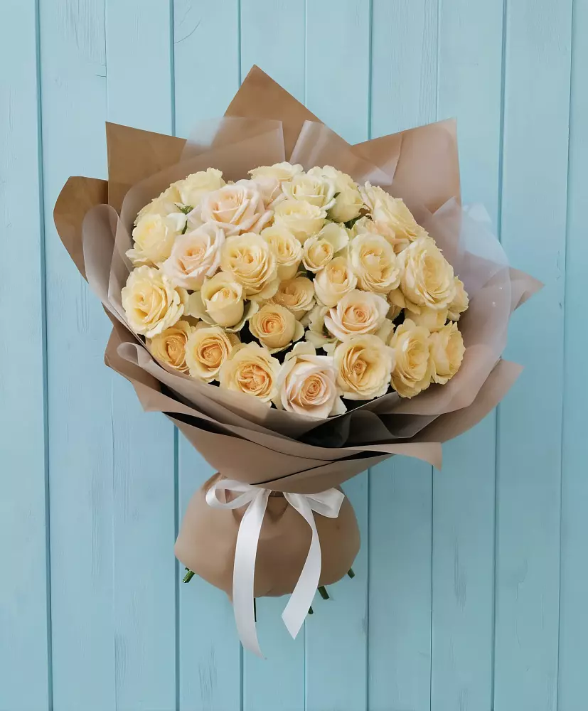 Букет Кремовое облако в Новотроицкой