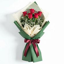 Букет цветов из:  Розы в Новотроицкой