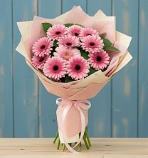 Букет цветов из:  Герберы в Новотроицкой