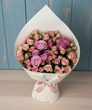 Букет цветов из:  Розы в Новотроицкой